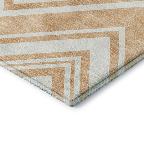 Dalyn The Reserve TR17 Peach Rug corner detail