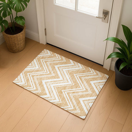 Dalyn The Reserve TR17 Peach Rug shown in a room