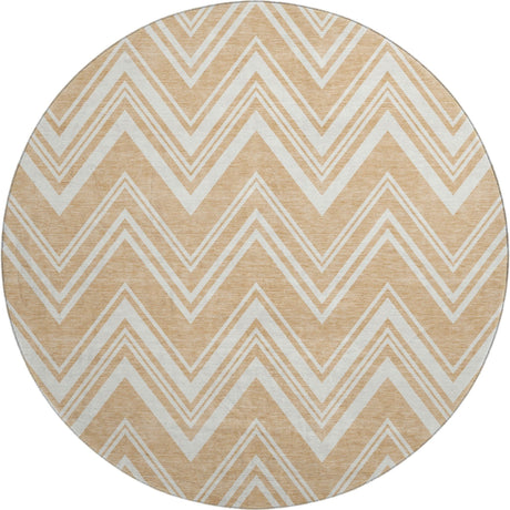 Dalyn The Reserve TR17 Peach Rug round rug