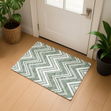 Dalyn The Reserve TR17 Sage Rug shown in a room
