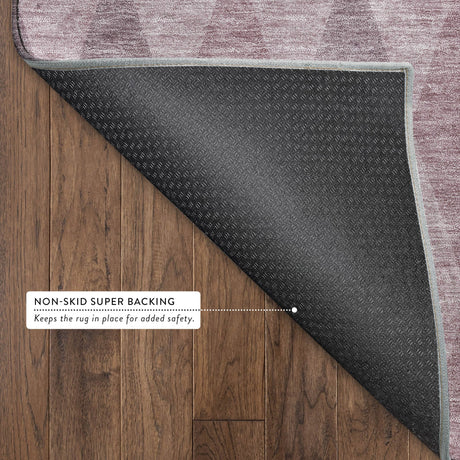 Dalyn The Reserve TR2 Blush Rug backing detail