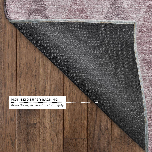 Dalyn The Reserve TR2 Blush Rug backing detail