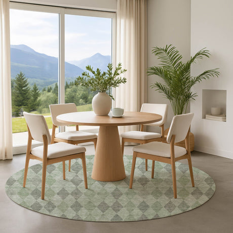 Dalyn The Reserve TR2 Fern Rug shown in a room