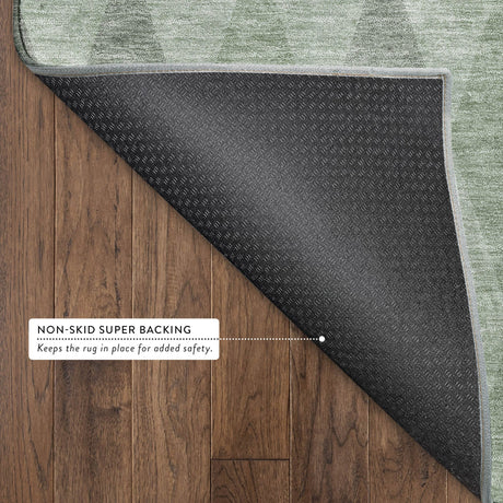 Dalyn The Reserve TR2 Fern Rug backing detail