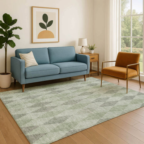 Dalyn The Reserve TR2 Fern Rug shown in a room