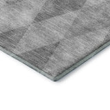 Dalyn The Reserve TR2 Gray Rug corner detail