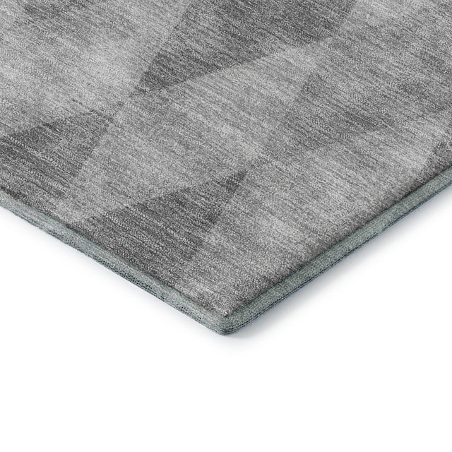 Dalyn The Reserve TR2 Gray Rug corner detail
