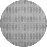 Dalyn The Reserve TR2 Gray Rug round rug