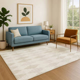 Dalyn The Reserve TR2 Ivory Rug shown in a room