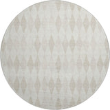 Dalyn The Reserve TR2 Ivory Rug round rug