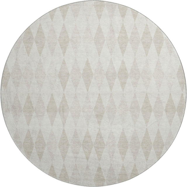 Dalyn The Reserve TR2 Ivory Rug round rug