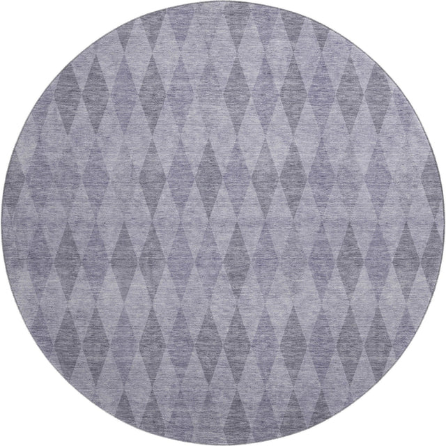 Dalyn The Reserve TR2 Lavender Rug round rug