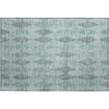 Dalyn The Reserve TR2 Teal Rug rectangular rug