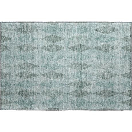 Dalyn The Reserve TR2 Teal Rug rectangular rug