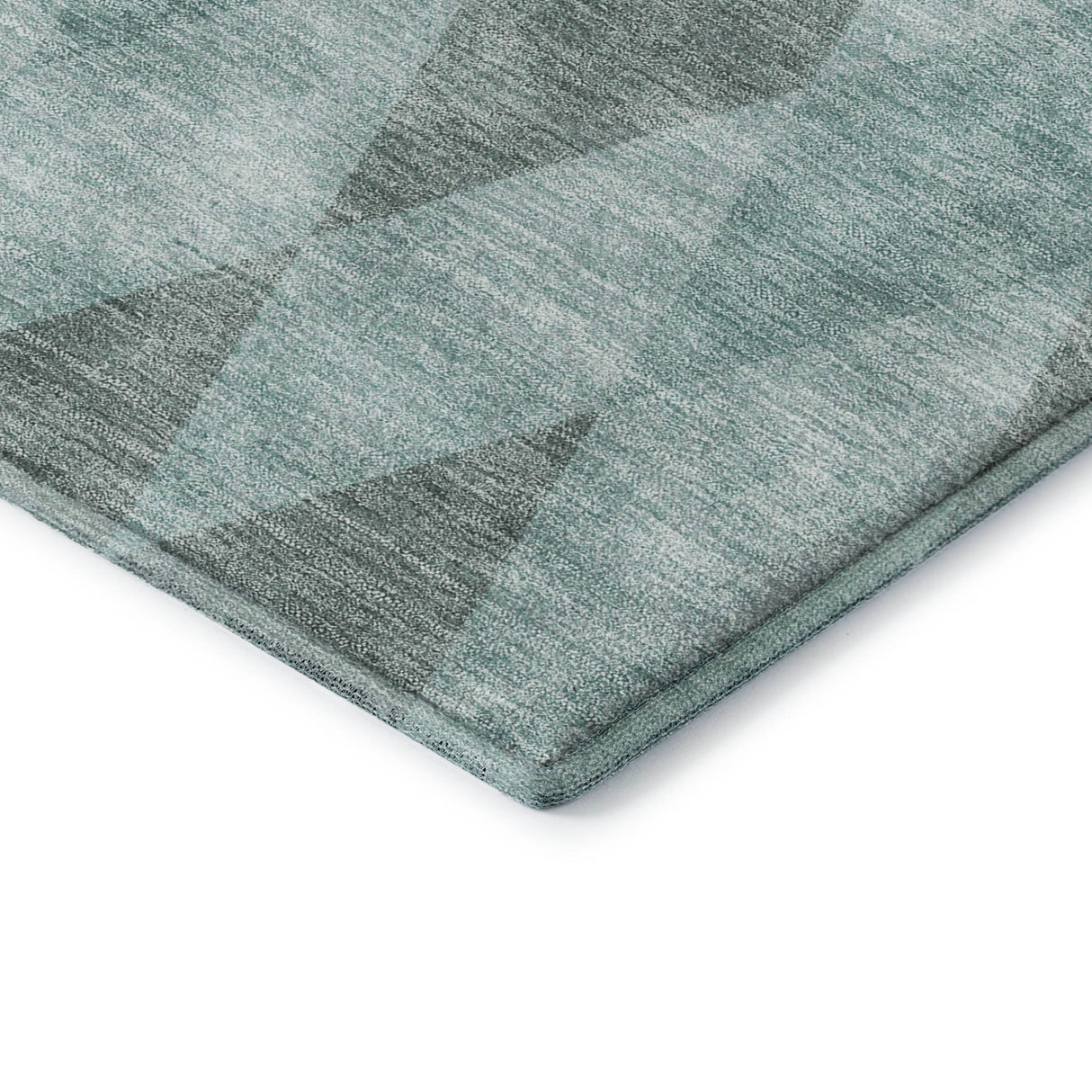 Dalyn The Reserve TR2 Teal Rug corner detail