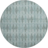 Dalyn The Reserve TR2 Teal Rug round rug