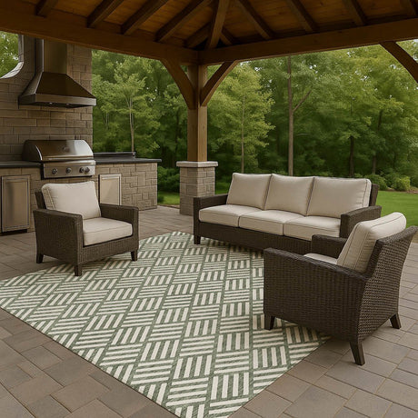 Dalyn The Reserve TR3 Basil Rug outdoor lifestyle image