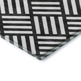 Dalyn The Reserve TR3 Black Rug corner detail