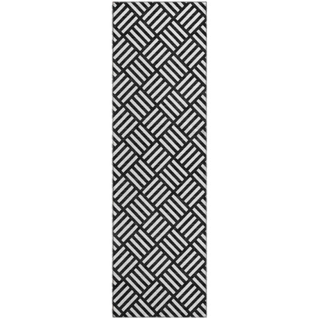 Dalyn The Reserve TR3 Black Rug runner rug