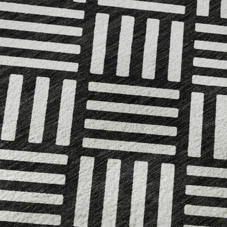 Dalyn The Reserve TR3 Black Rug color swatch