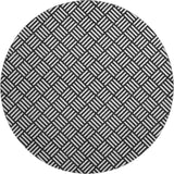Dalyn The Reserve TR3 Black Rug round rug