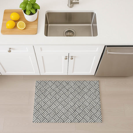 Dalyn The Reserve TR3 Charcoal Rug shown in a room