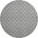 Dalyn The Reserve TR3 Charcoal Rug round rug