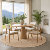 Dalyn The Reserve TR3 Copper Rug shown in a room