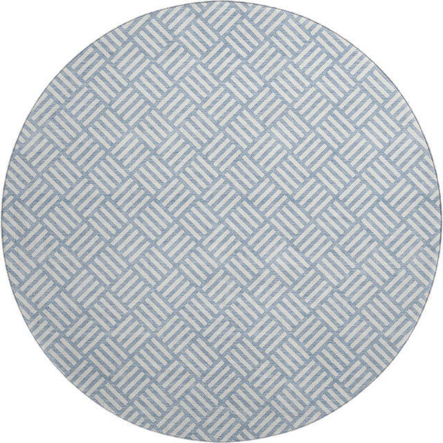 Dalyn The Reserve TR3 Denim Rug round rug