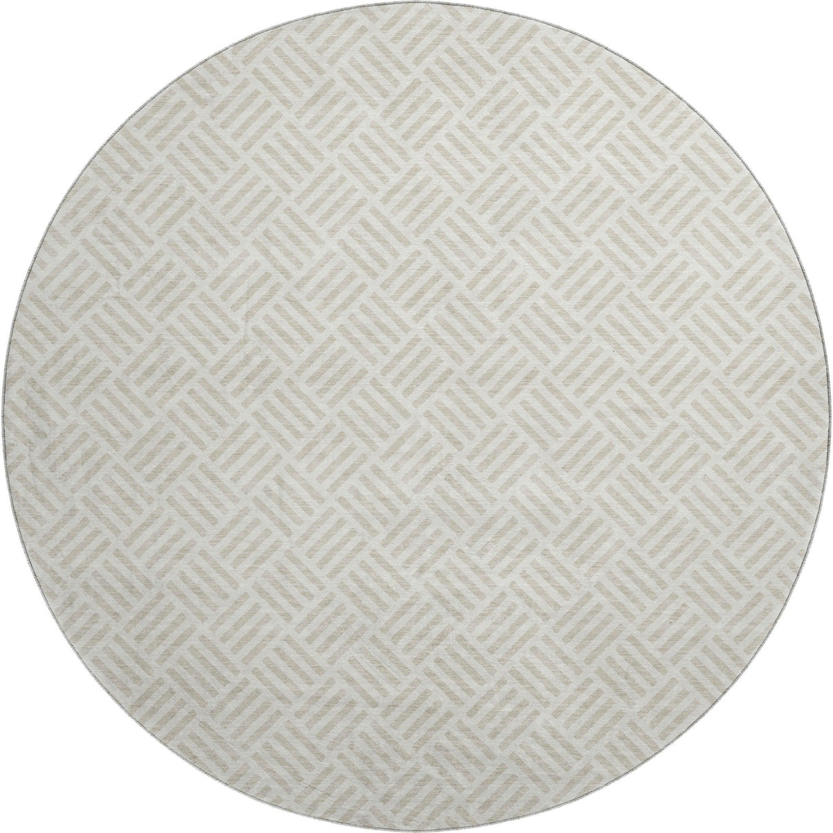 Dalyn The Reserve TR3 Ivory Rug round rug