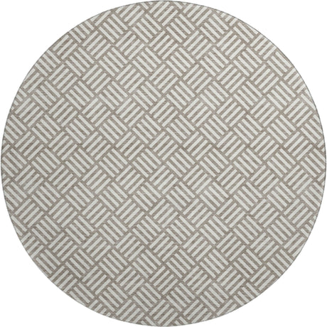 Dalyn The Reserve TR3 Taupe Rug round rug