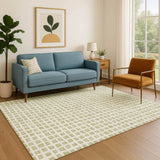 Dalyn The Reserve TR4 Aloe Rug shown in a room