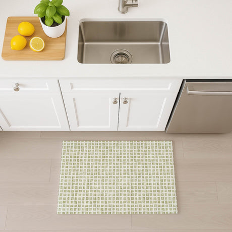 Dalyn The Reserve TR4 Aloe Rug shown in a room