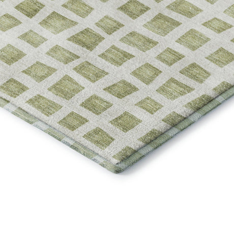 Dalyn The Reserve TR4 Aloe Rug corner detail