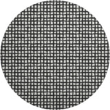 Dalyn The Reserve TR4 Black Rug round rug