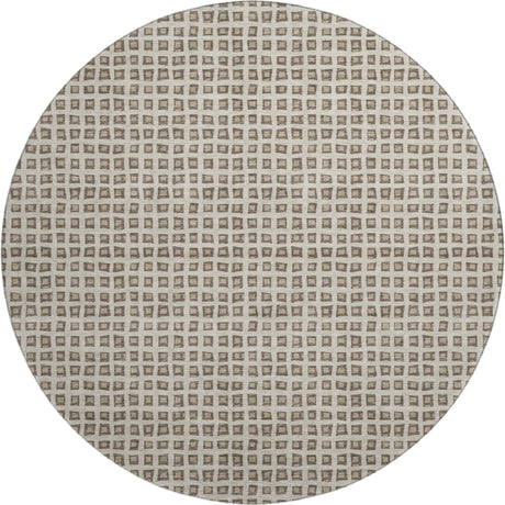 Dalyn The Reserve TR4 Brown Rug round rug