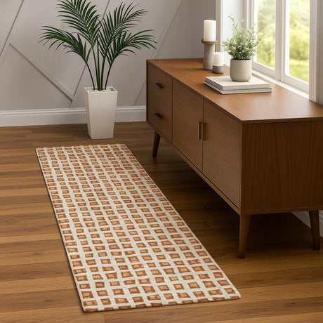 Dalyn The Reserve TR4 Copper Rug shown in a room