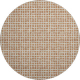 Dalyn The Reserve TR4 Copper Rug round rug