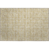 Dalyn The Reserve TR4 Gold Rug rectangular rug