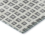 Dalyn The Reserve TR4 Gray Rug corner detail