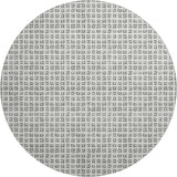 Dalyn The Reserve TR4 Gray Rug round rug