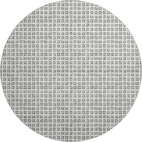 Dalyn The Reserve TR4 Gray Rug round rug