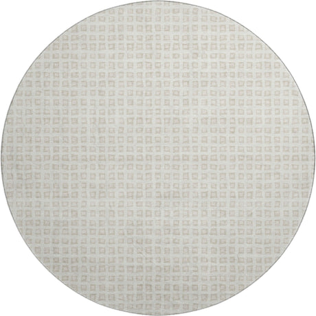 Dalyn The Reserve TR4 Ivory Rug round rug