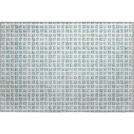 Dalyn The Reserve TR4 Teal Rug rectangular rug