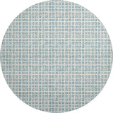 Dalyn The Reserve TR4 Teal Rug round rug