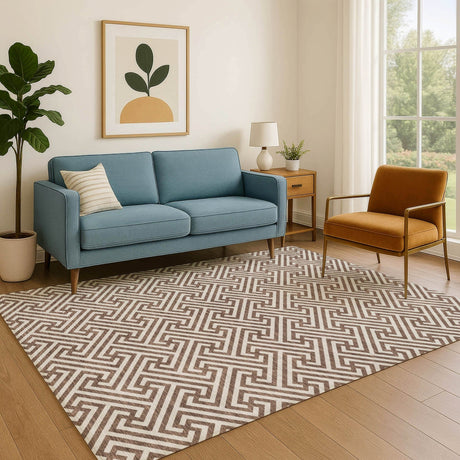 Dalyn The Reserve TR5 Coffee Rug shown in a room