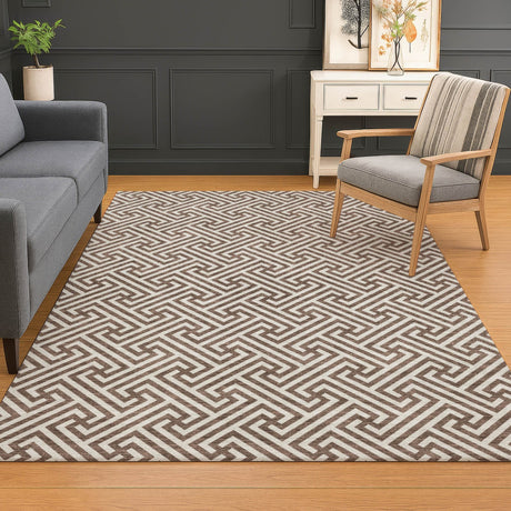 Dalyn The Reserve TR5 Coffee Rug shown in a room