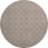 Dalyn The Reserve TR5 Coffee Rug round rug