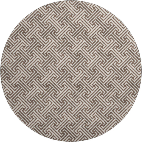 Dalyn The Reserve TR5 Coffee Rug round rug
