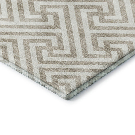 Dalyn The Reserve TR5 Flax Rug corner detail